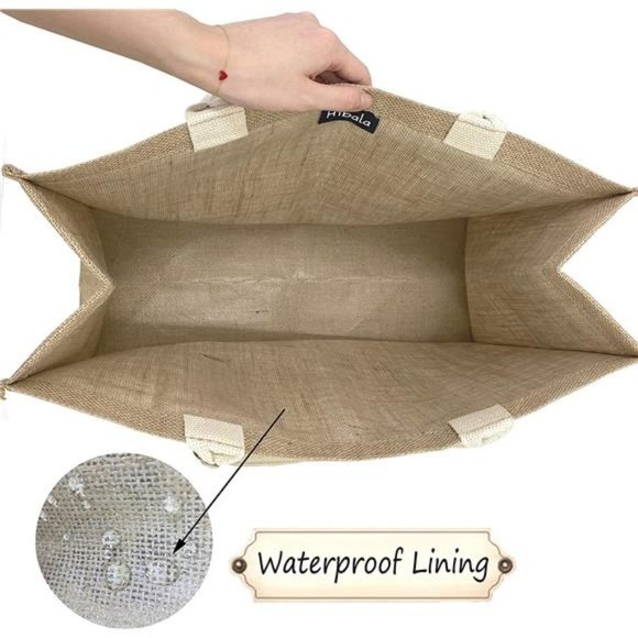 LARGE Beach Bag Straw Bag Beach Tote Handmade Color 1 - Picture 3 of 6